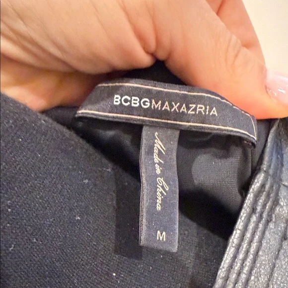 BCBGMaxAzria Black Sleeveless Wrap Dress - Picture 2 of 7